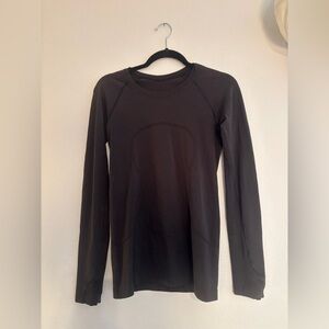 lululemon athletica Black Long Sleeve Tee